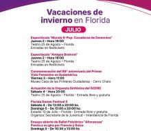 Actividades en Florida para vacaciones de invierno