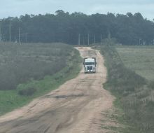 Intendencia suspendió la circulación de tránsito pesado en la caminería rural por condiciones climáticas