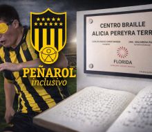 El Centro Braille de Florida se suma nuevamente al equipo de Peñarol inclusivo