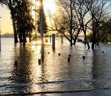 El río Uruguay sigue creciendo y ya están en marcha las primeras evacuaciones