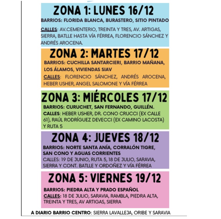 DESCACHARRIZACION DICIEMBRE 2024