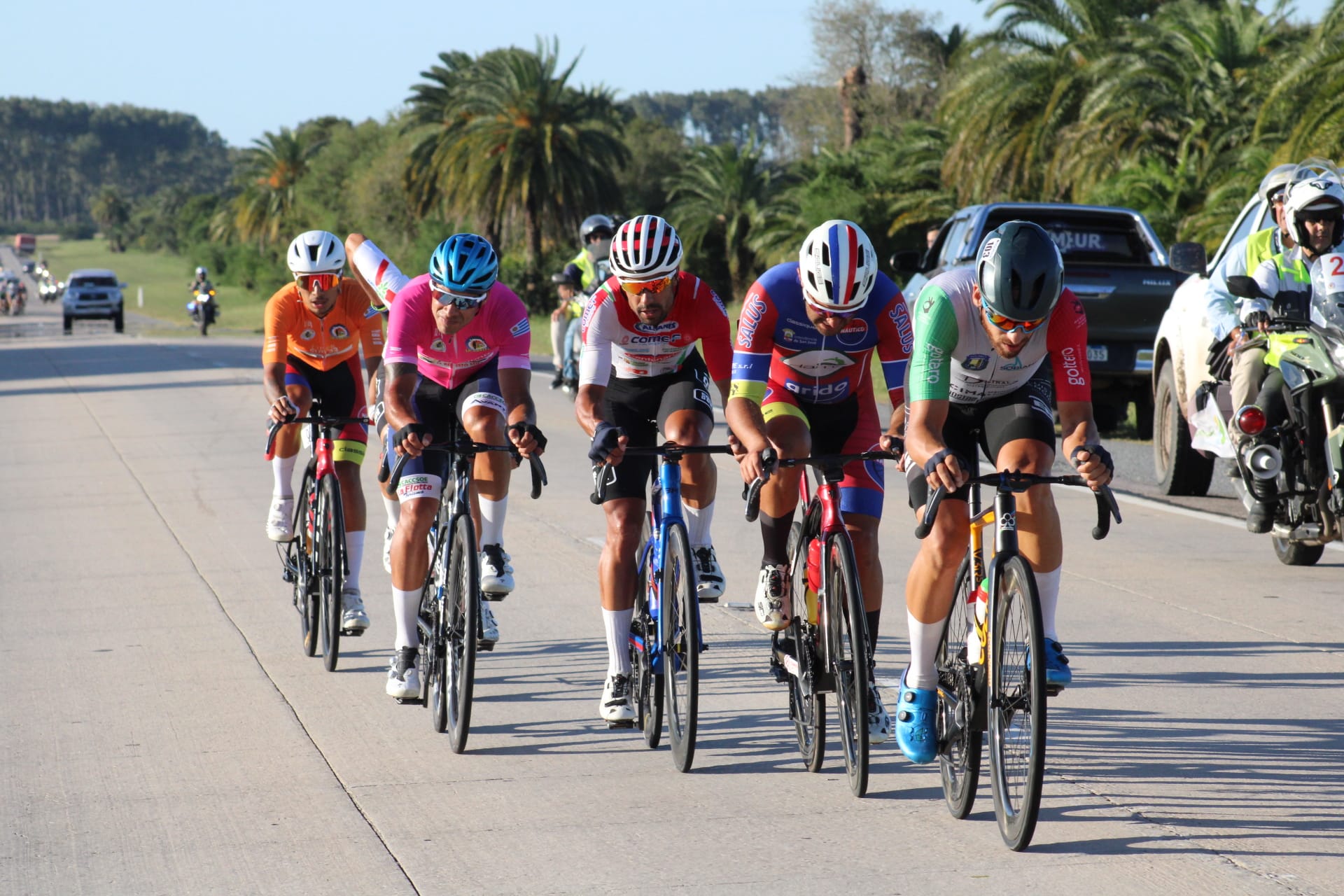 Diego Jamen del San Antonio logró la tercera posición de la 7ma etapa