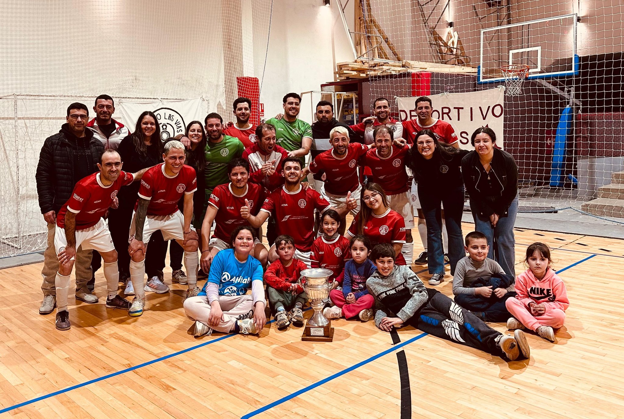 Futsal Dep. Las Vías campeón del Clasificatorio