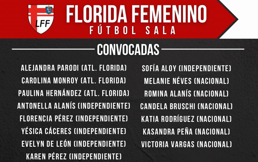 OFI Florida participará del primer campeonato de selecciones de Fútbol Sala 4