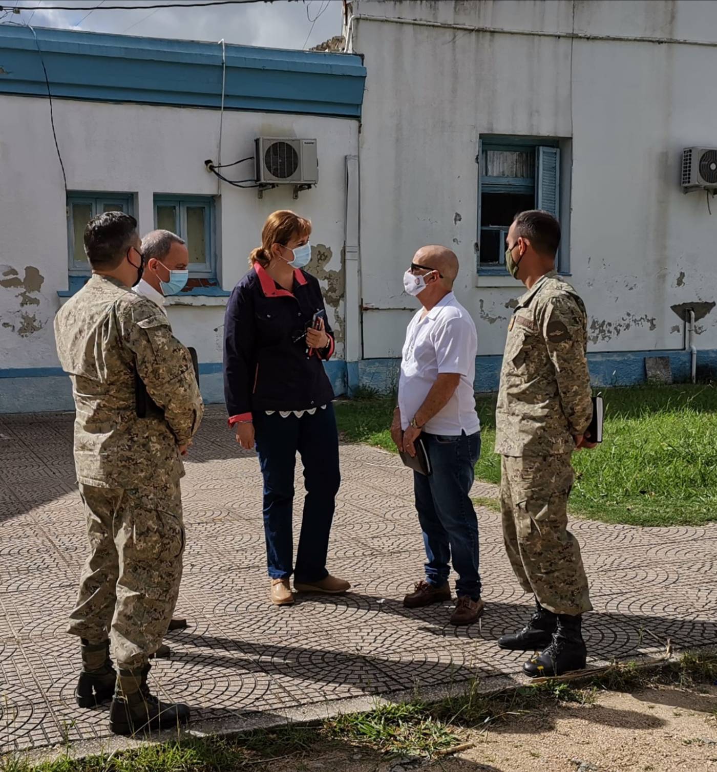 Reunión de coordinación en Sarandí Grande