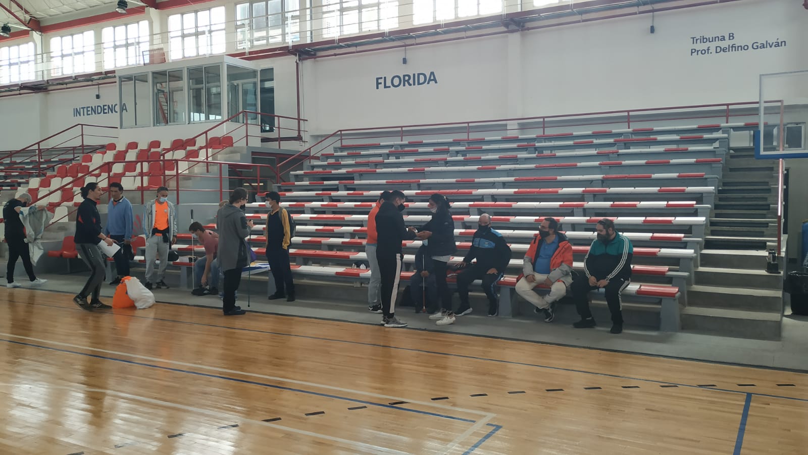 Selección uruguaya de Fútbol de Salón adaptado a ciegos entrena en Florida 3