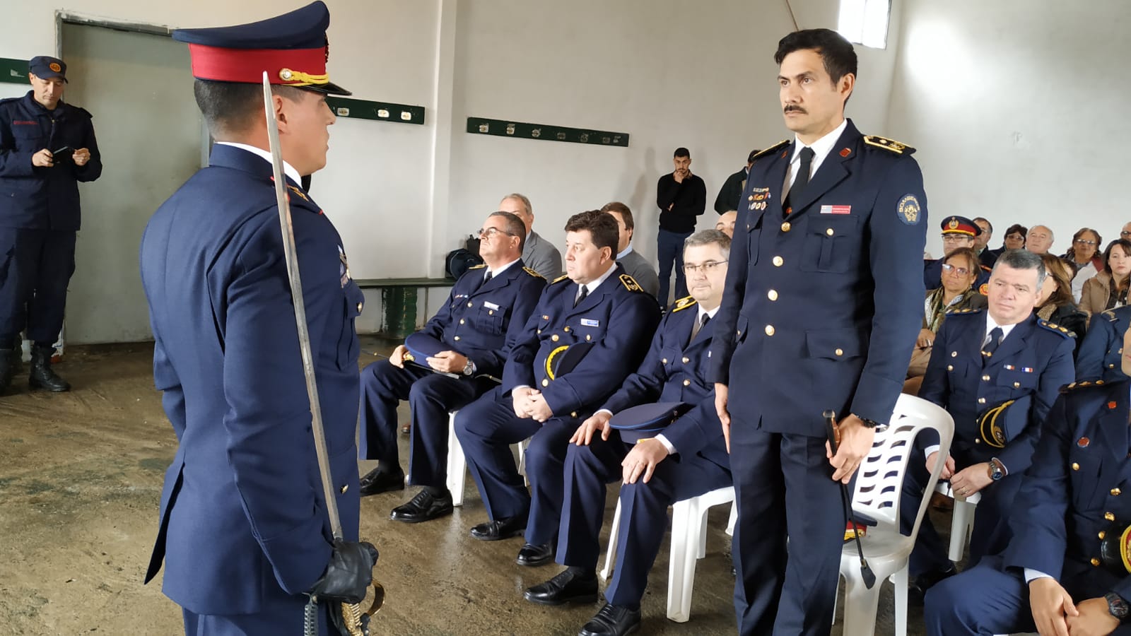 30 años del edificio del Destacamento de Bomberos de Florida. 2