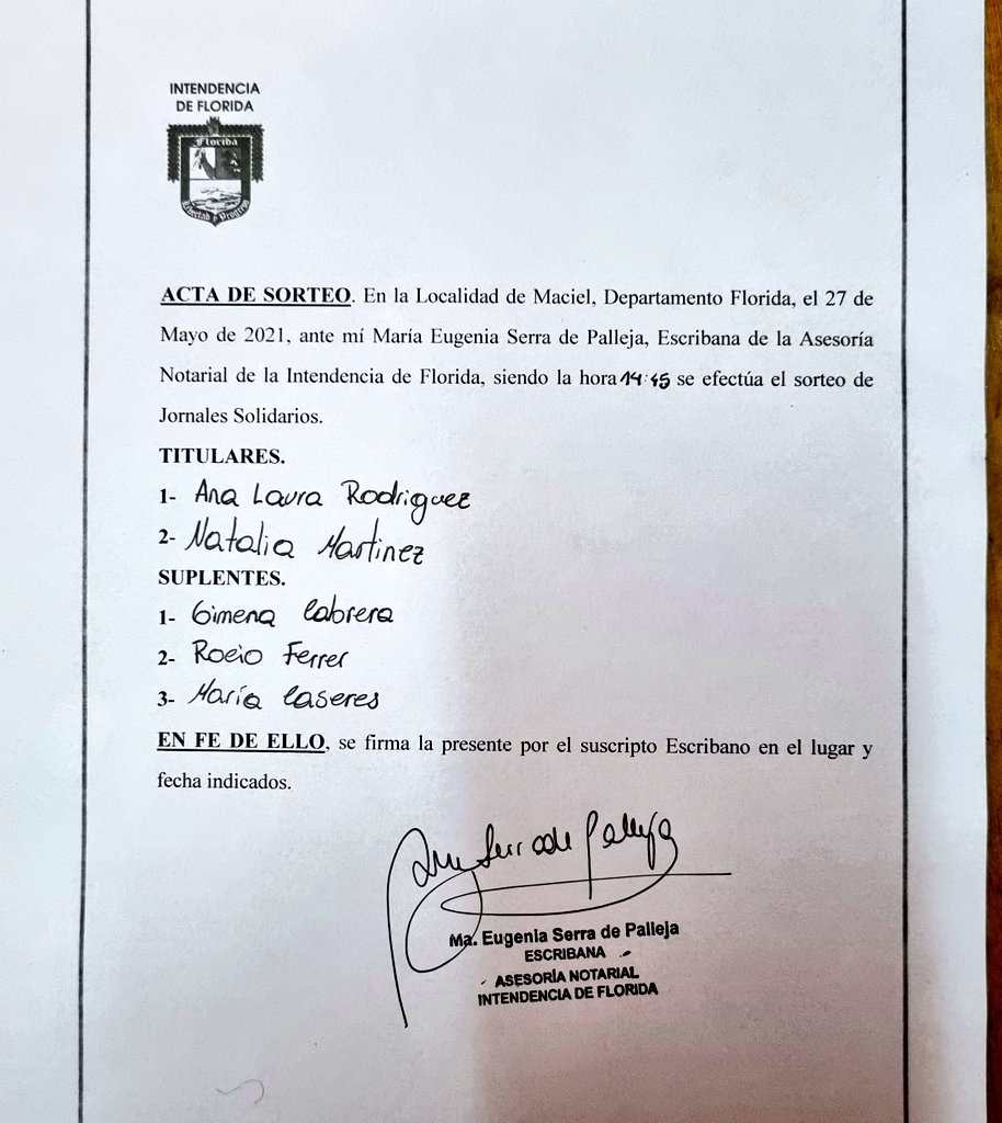 Favorecidos en Pintado La Cruz Maciel y Polanco del Yí. 3