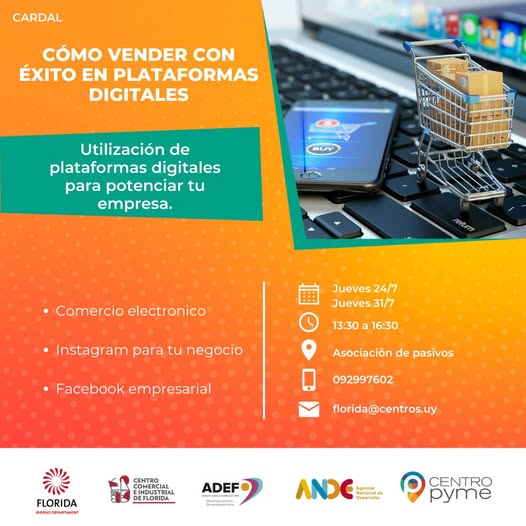 ADEF impulsa curso en Cardal sobre plataformas digitales