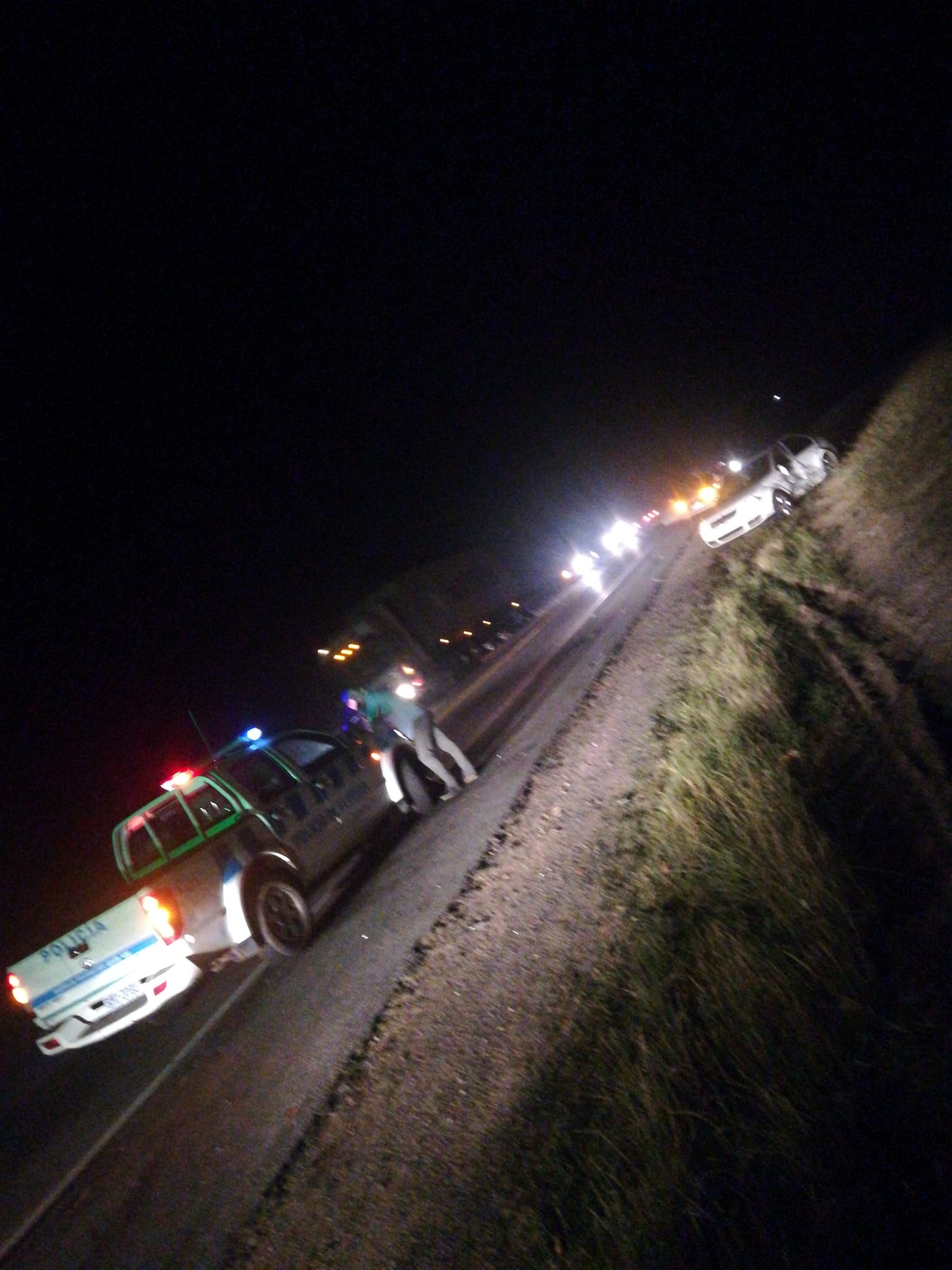 Accidente múltiple en ruta 5 con herido leve