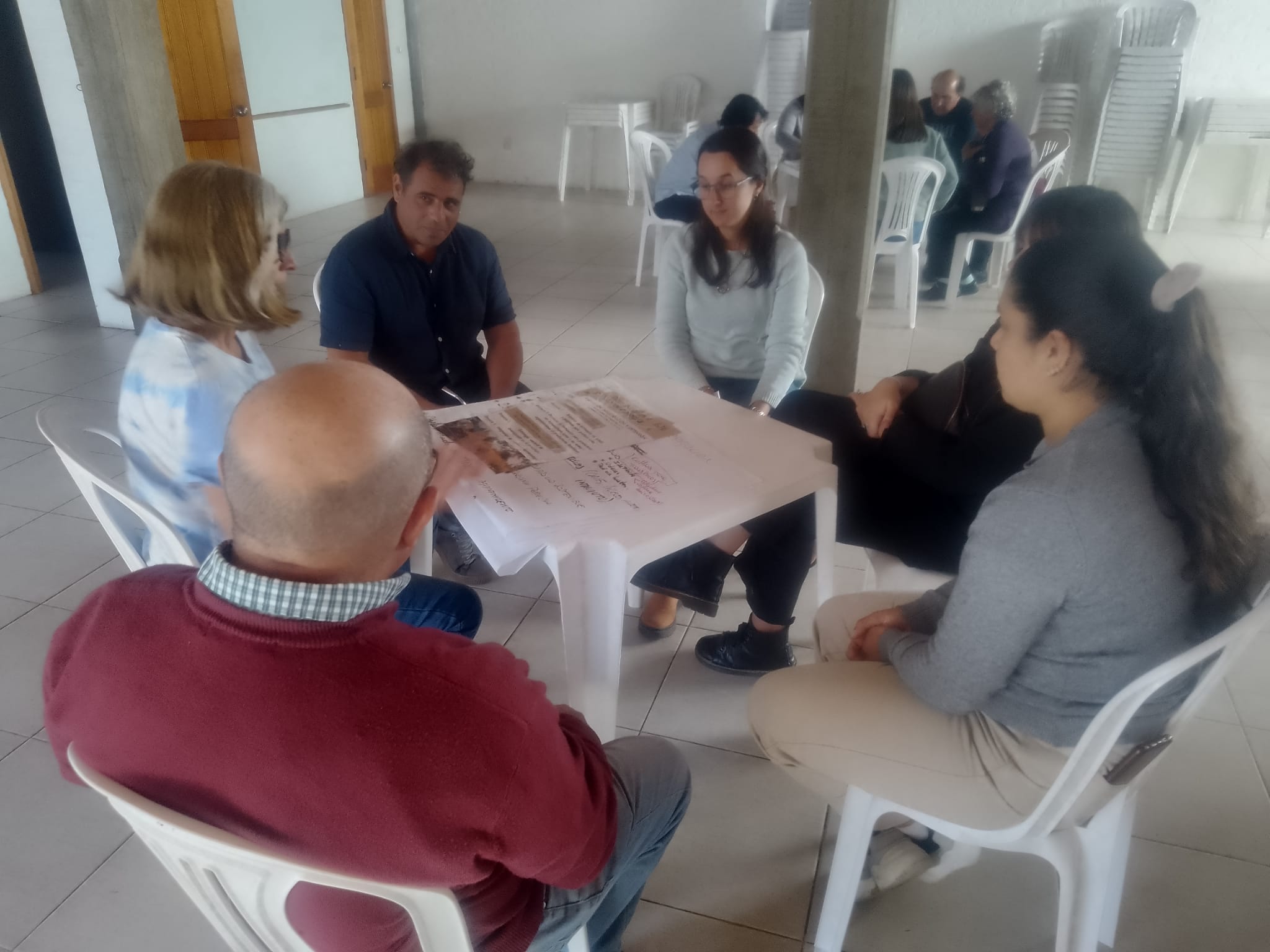 Actividad de agroecología en la SPLF