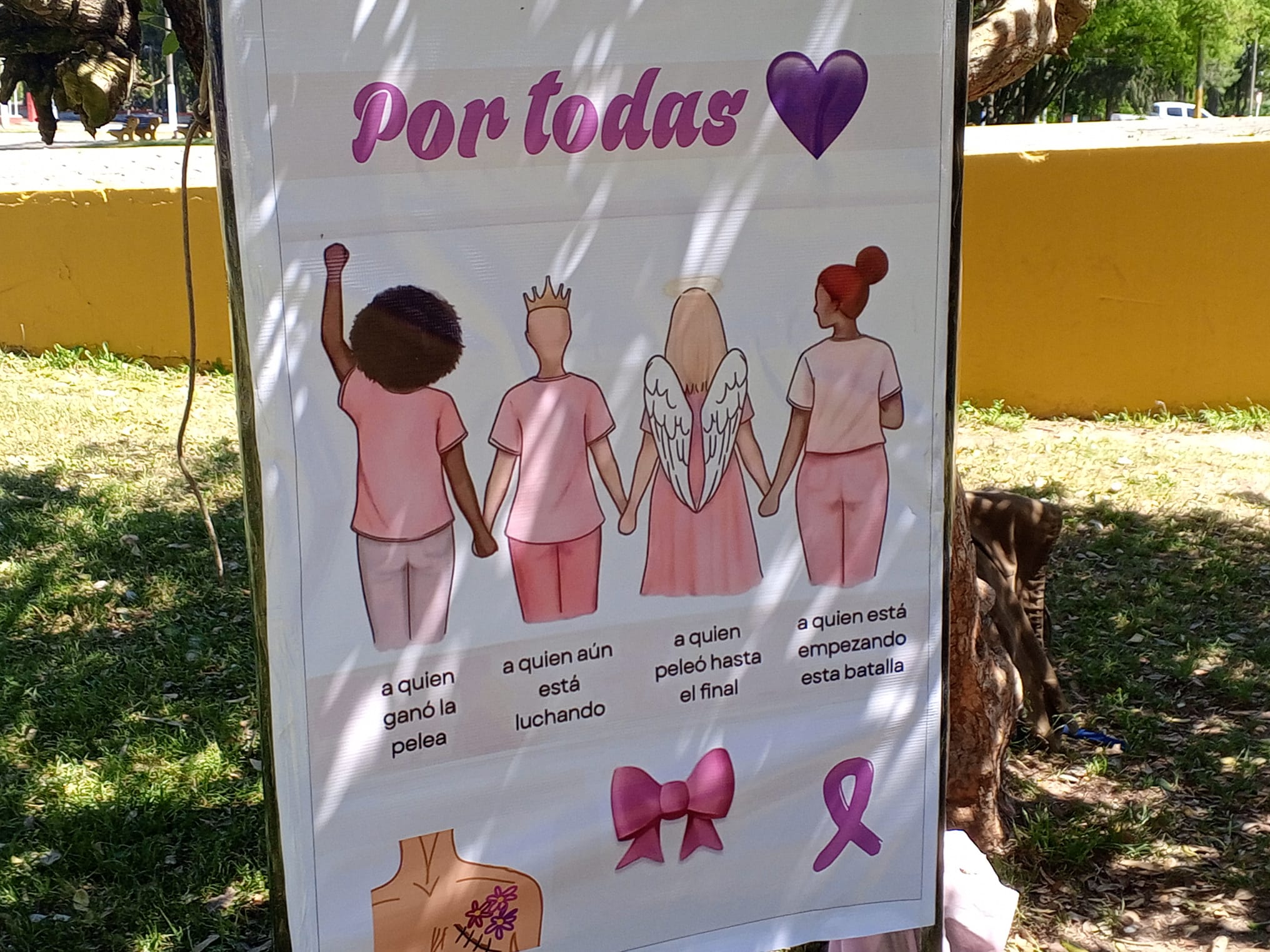 Actividad en Solar Nativo por Octubre Rosa 2