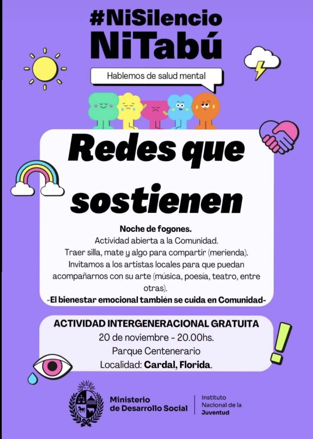 Actividad intergeneracional en Cardal