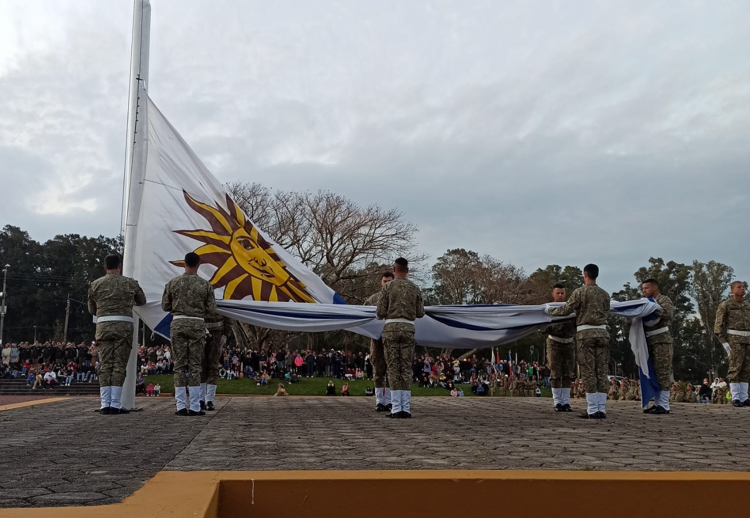 Ceremonia de Arriado del Pabellón Nacional 2023 5