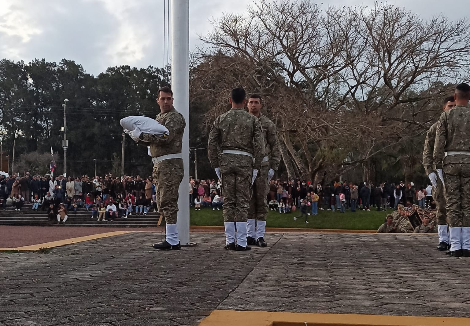 Ceremonia de Arriado del Pabellón Nacional 2023 8