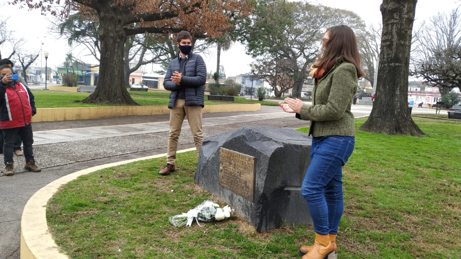Acto en Homenaje a Jacinto Párraga en Plaza Artigas 2