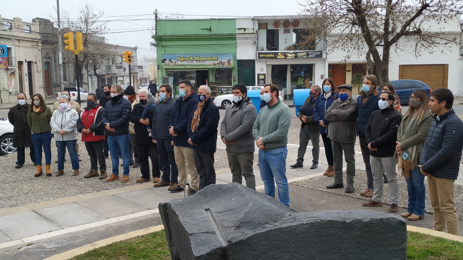 Acto en Homenaje a Jacinto Párraga en Plaza Artigas 4