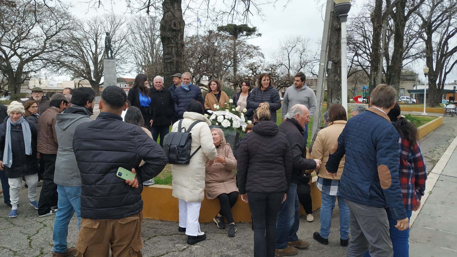Acto en Plaza Artigas en homenaje a Jacinto Párraga 2024 3