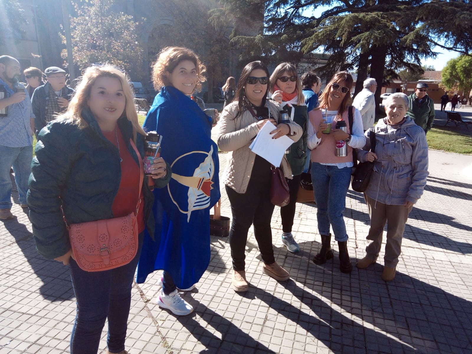 Acto por el Dia de los Trabajadores en Plaza Asamblea