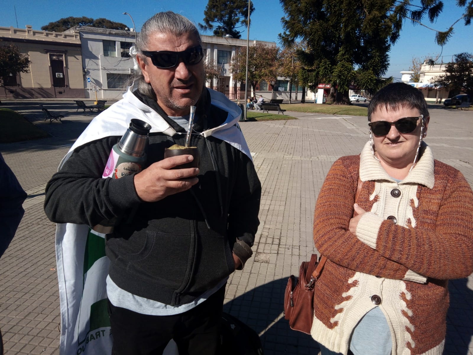 Acto por el Dia de los Trabajadores en Plaza Asamblea 3