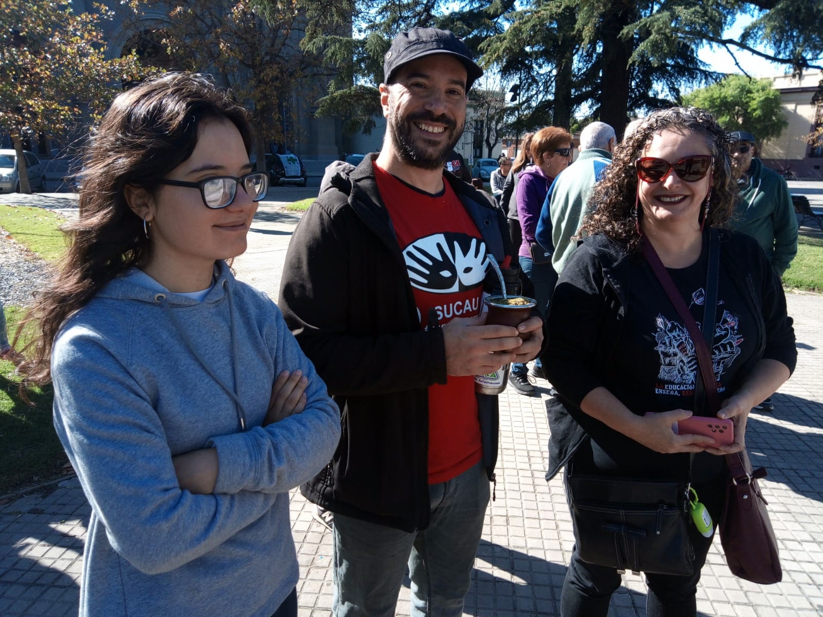 Acto por el Dia de los Trabajadores en Plaza Asamblea 6