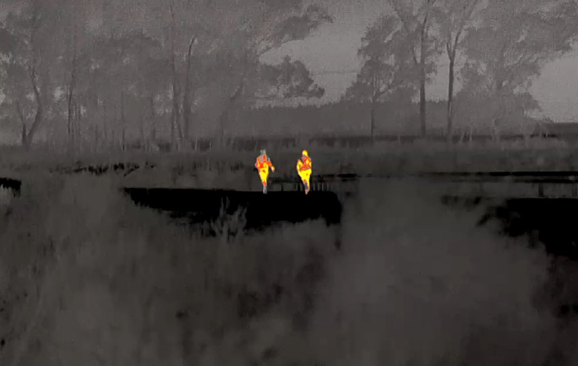 Actuación policial por cazadores en Capilla del Sauce