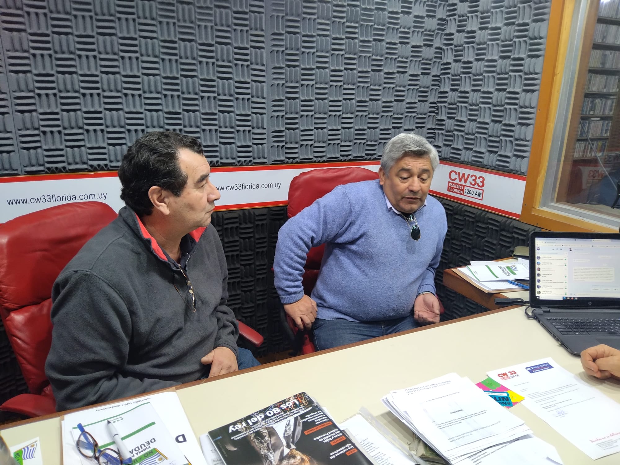 Alberto Falero y José Soria