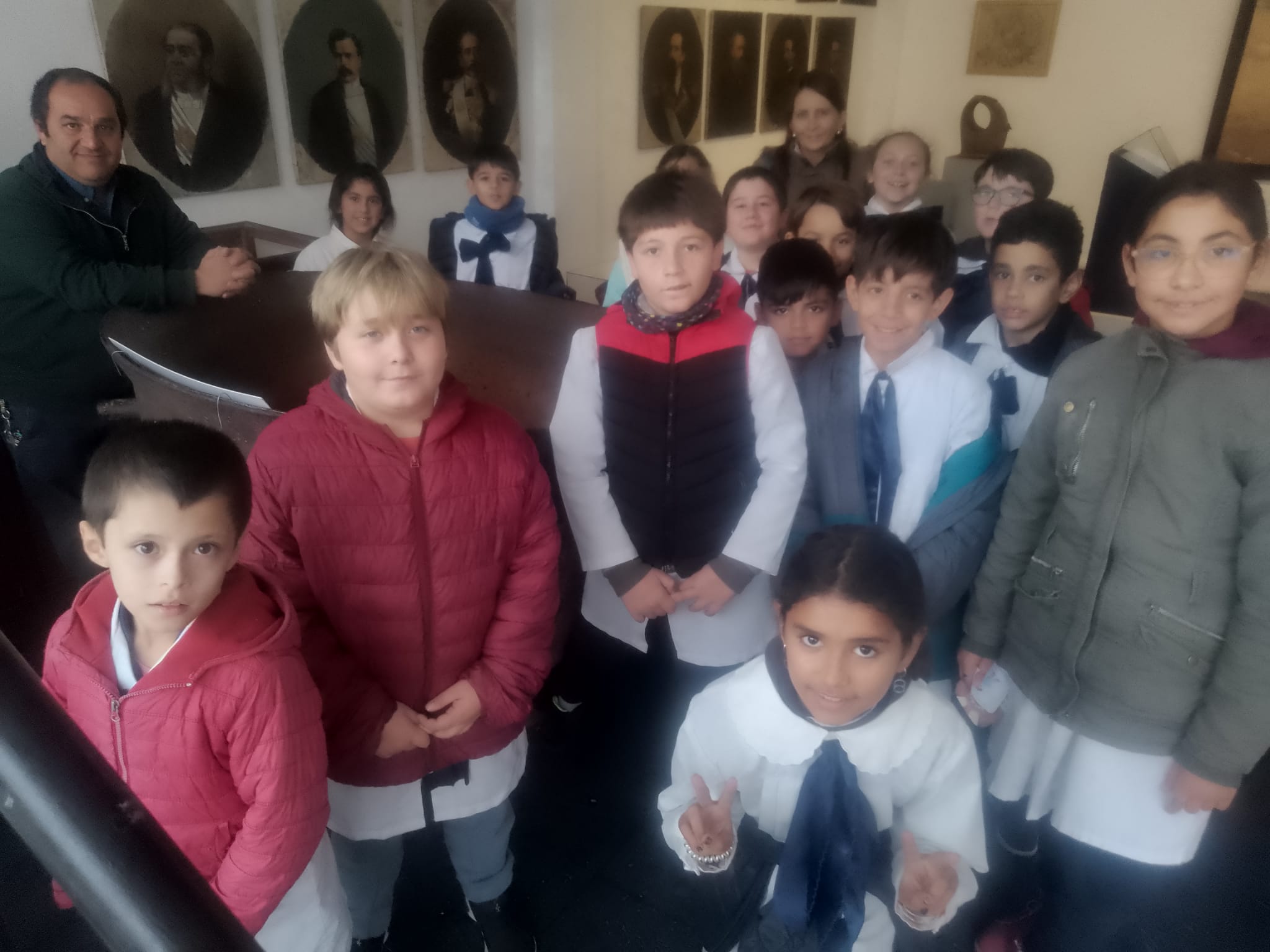 Alumnos de Escuela 108 visitaron el Museo Departamental
