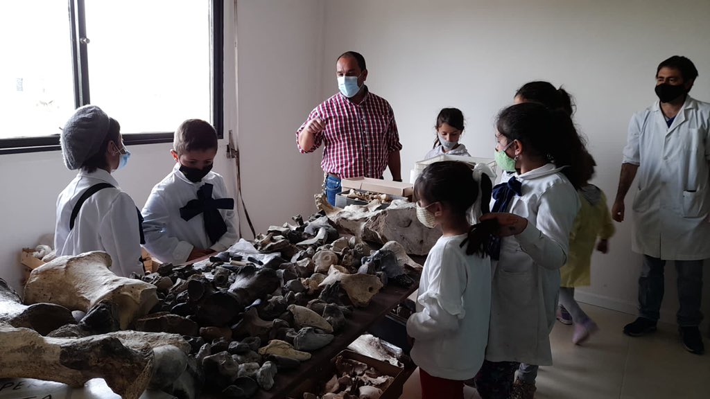 Alumnos de escuelas rurales visitaron el Museo Histórico Departamental