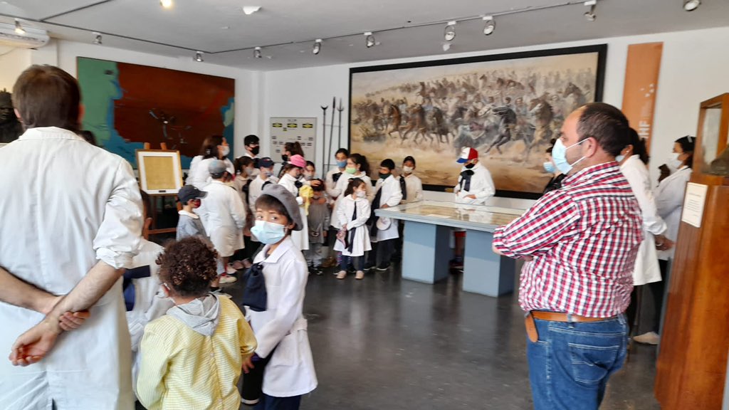 Alumnos de escuelas rurales visitaron el Museo Histórico Departamental 2