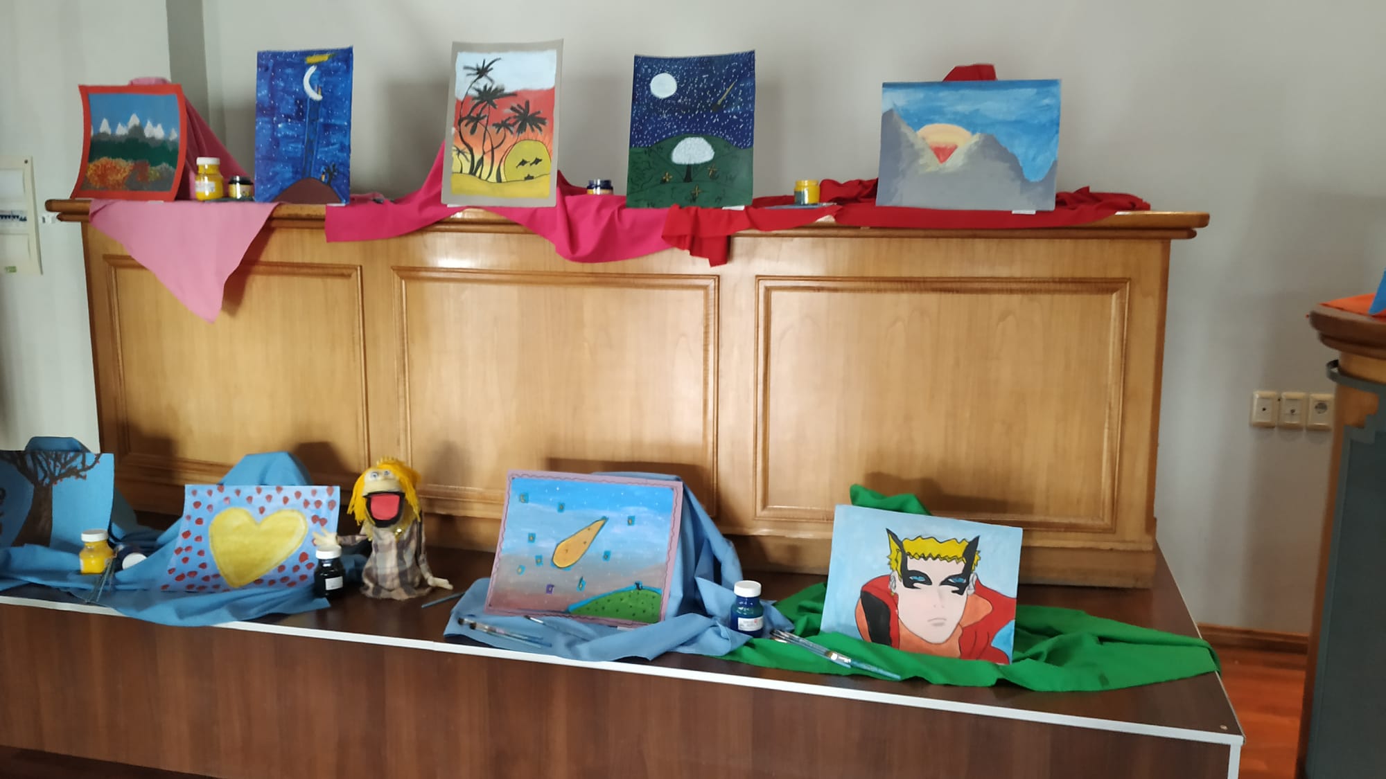 Alumnos de la Escuela de Educación Artística exponen sus trabajos en Caycpa 3