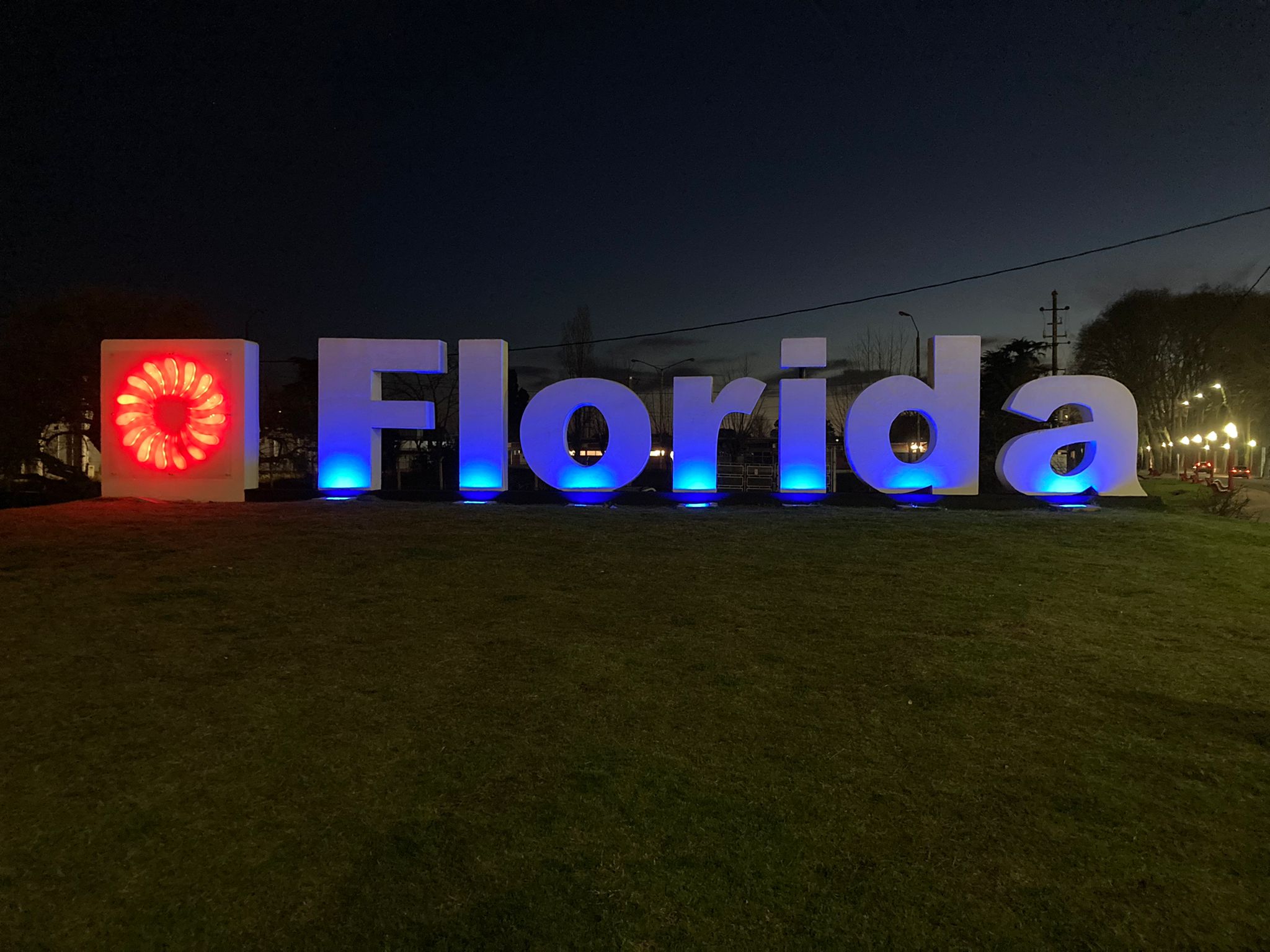 Así lucen las letras de Florida