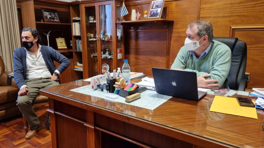 Autoridades de la Intendencia y el Director General de Arquitectura del MTOP visitaron instituciones de Florida