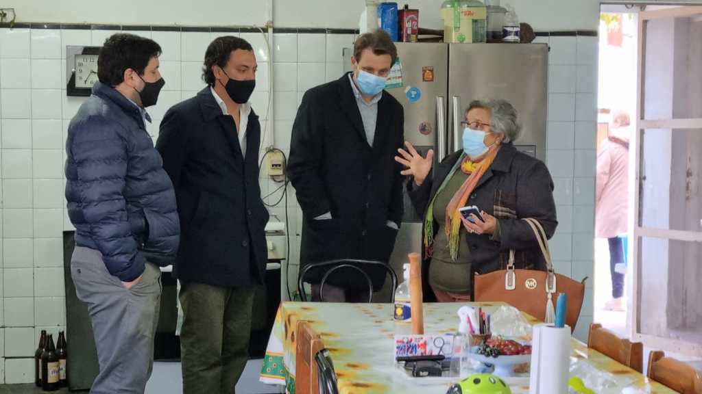 Autoridades de la Intendencia y el Director General de Arquitectura del MTOP visitaron instituciones de Florida 4