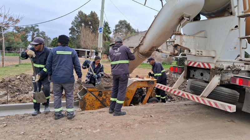 Avanzan las obras en Mendoza Chico 21