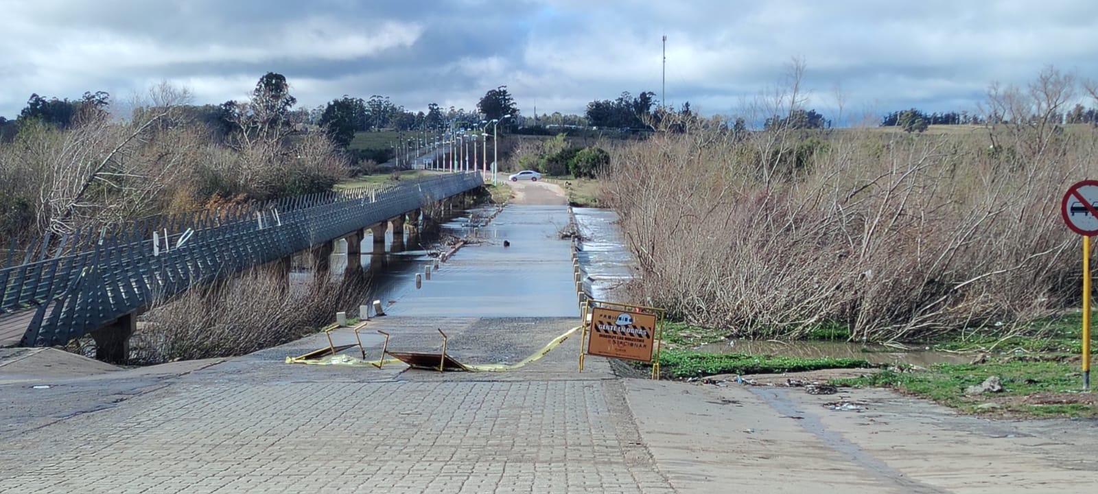 CECOED informa que hay dos pasos cortados 23 8 24