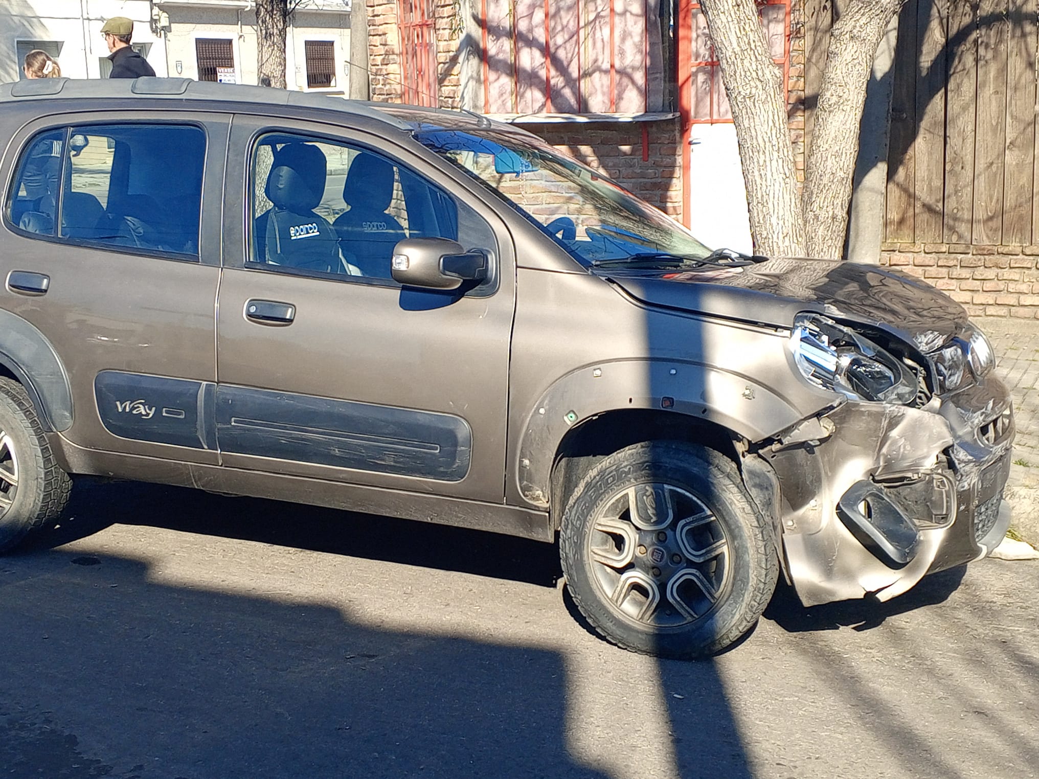 CHOQUE EN SIERRA Y GALLINA