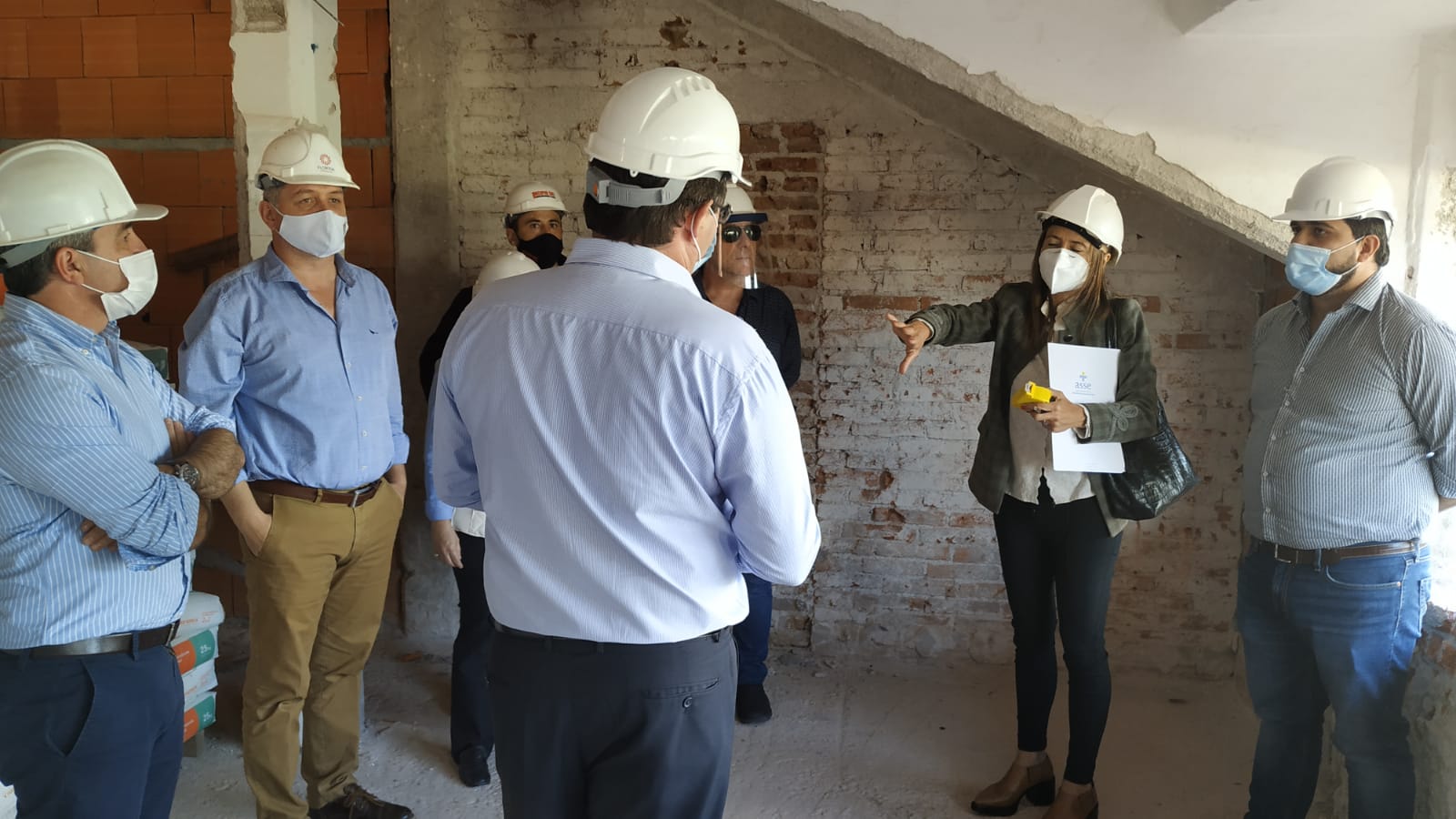 Presidente de ASSE Leonardo Cipriani participó de varias actividades en Florida. 10