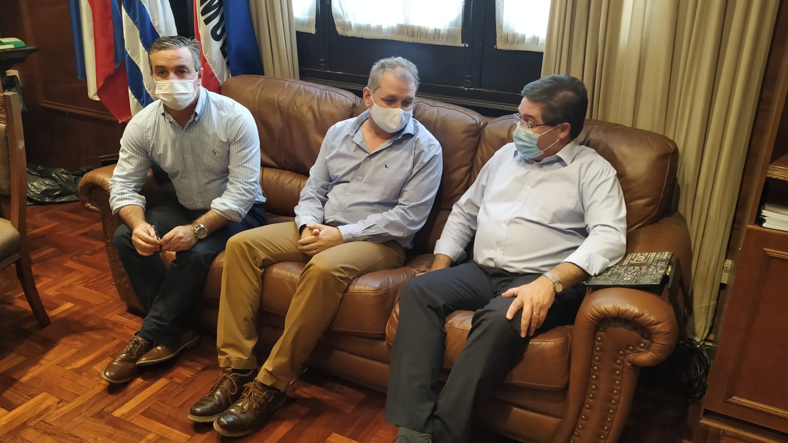 Presidente de ASSE Leonardo Cipriani participó de varias actividades en Florida. 4