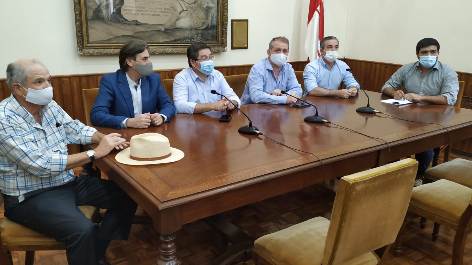 Presidente de ASSE Leonardo Cipriani participó de varias actividades en Florida. 5