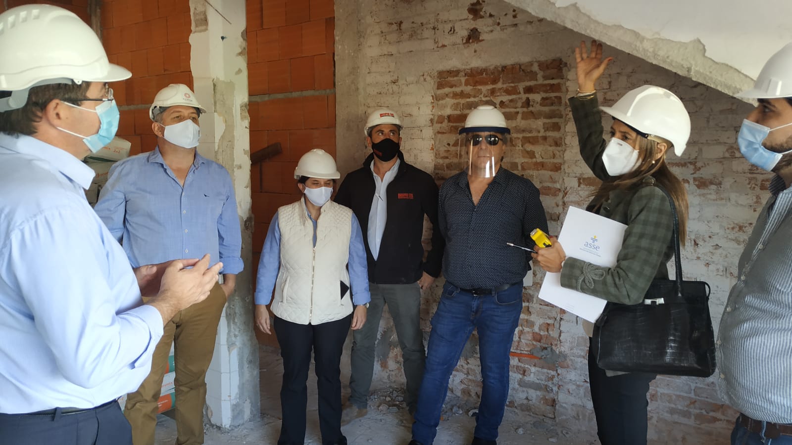 Presidente de ASSE Leonardo Cipriani participó de varias actividades en Florida. 6