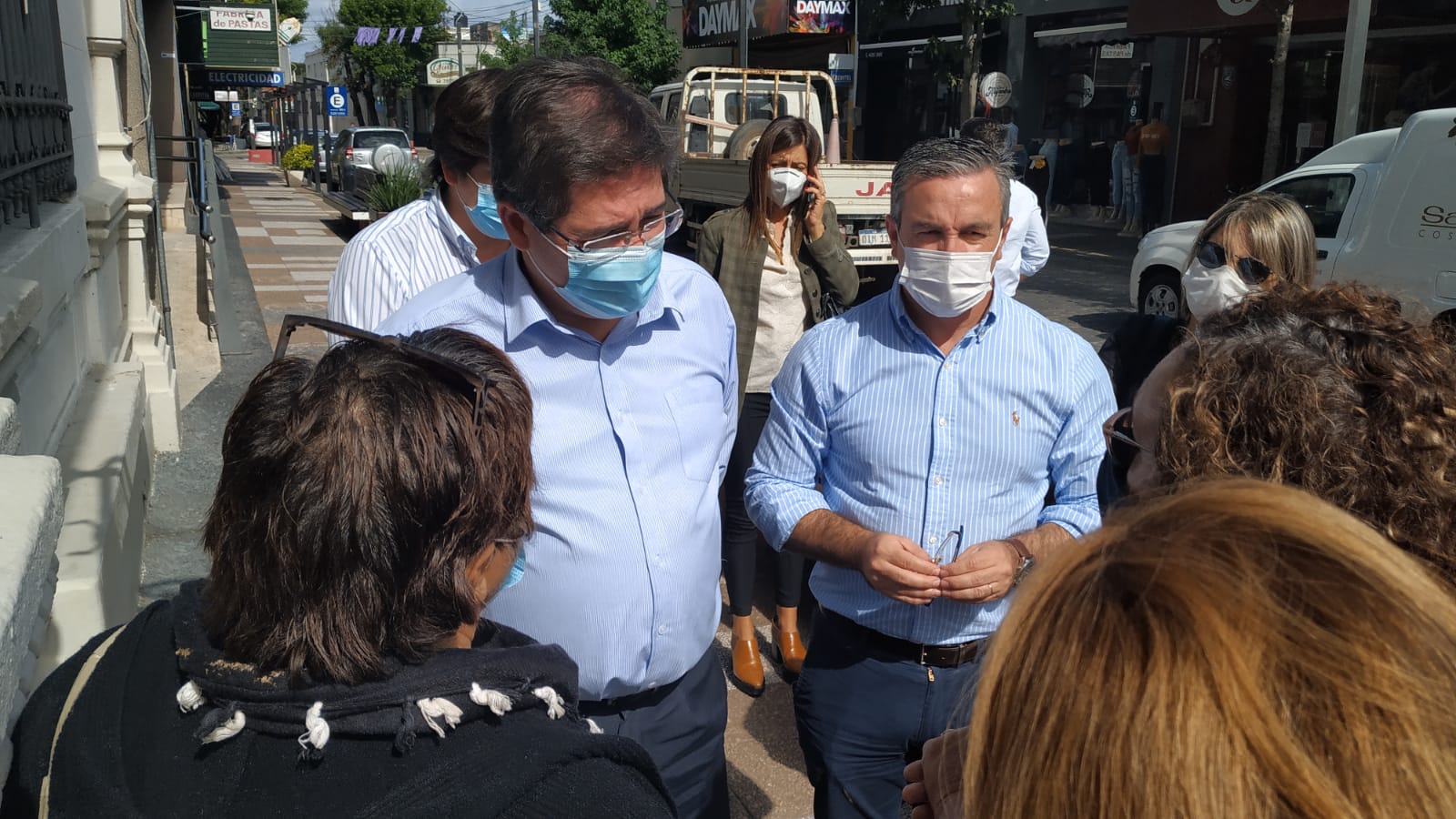 Presidente de ASSE Leonardo Cipriani participó de varias actividades en Florida. 8