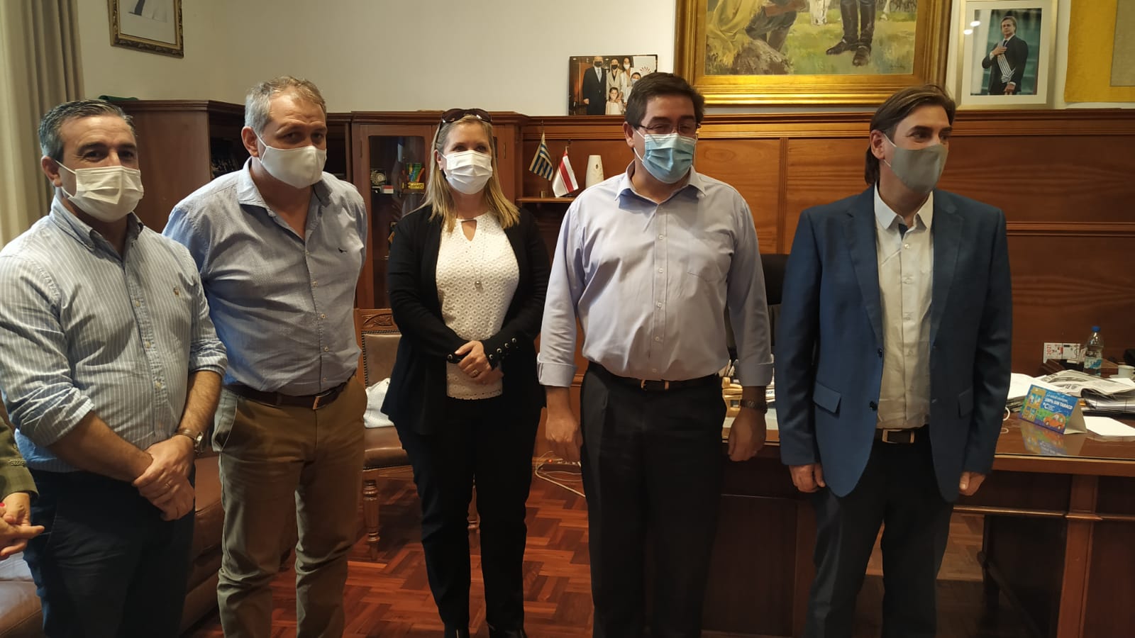 Presidente de ASSE Leonardo Cipriani participó de varias actividades en Florida. 9