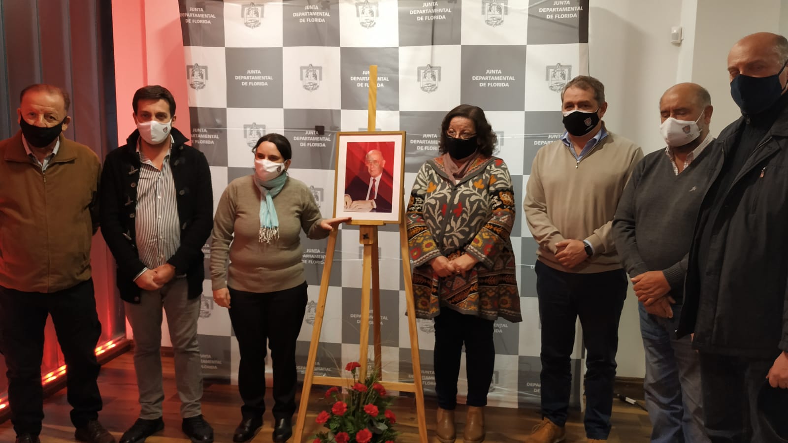 Junta Departamental homenajeó a Juan Justo Amaro Corrado 3