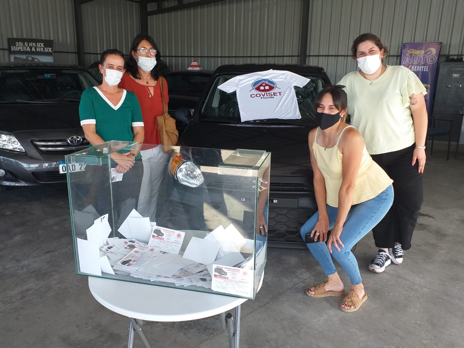 COVISETFLO sorteó el auto 0km 3