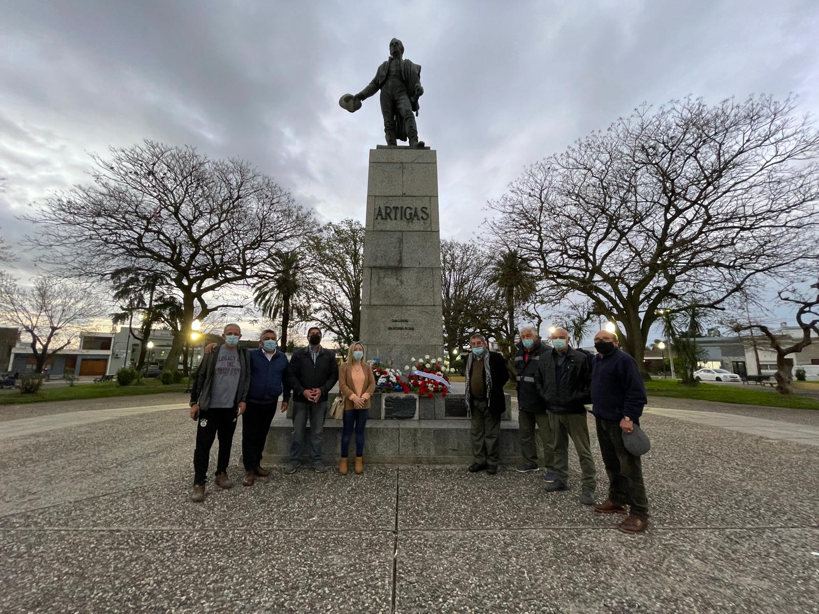 Cabildo Abierto brindó homenaje a José Artigas