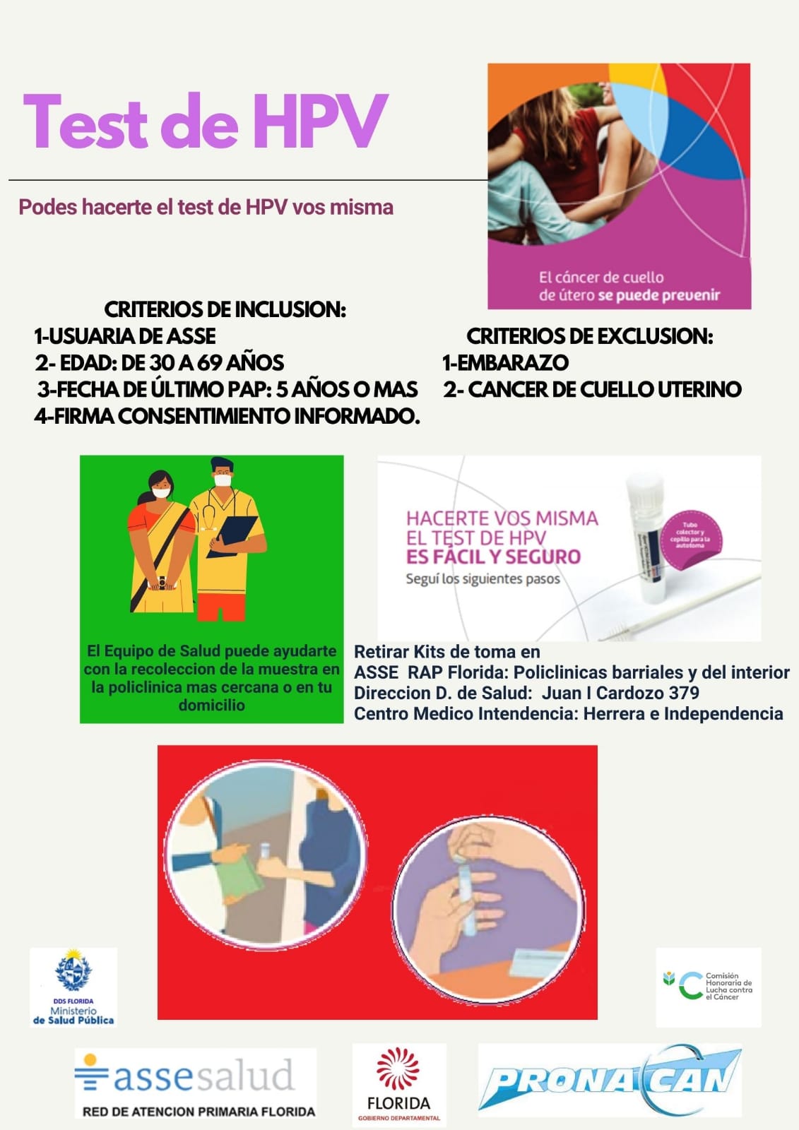 Capacitación en diagnostico HPV
