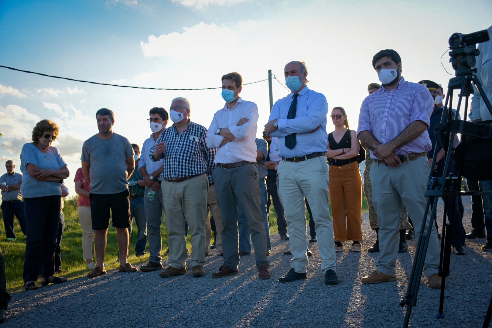 Cerro Chato Se inauguraron obras de bituminizacion