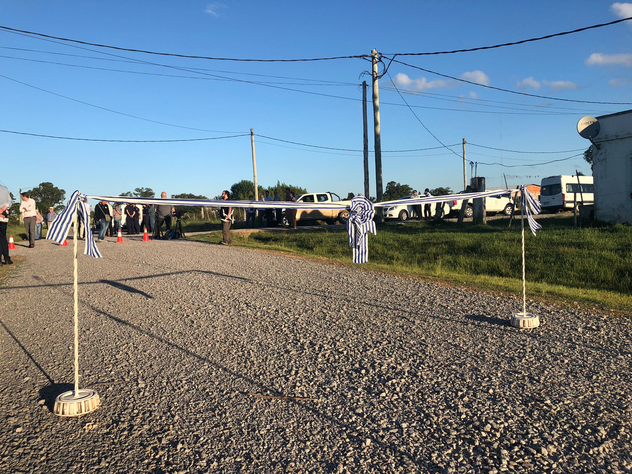 Cerro Chato Se inauguraron obras de bituminizacion 4