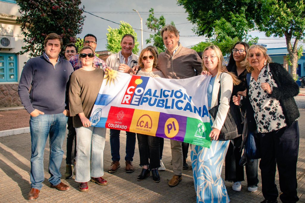 Coalición de Florida recorre el interior del departamento 2